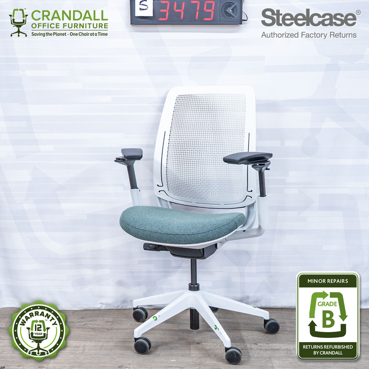 S-3479 - Steelcase Series 2 - Grade B