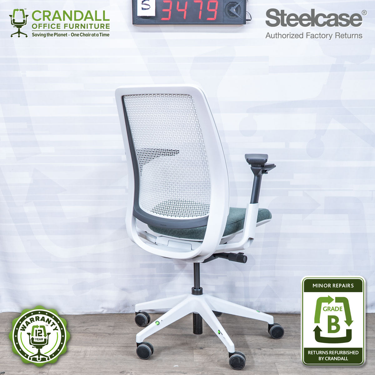 S-3479 - Steelcase Series 2 - Grade B
