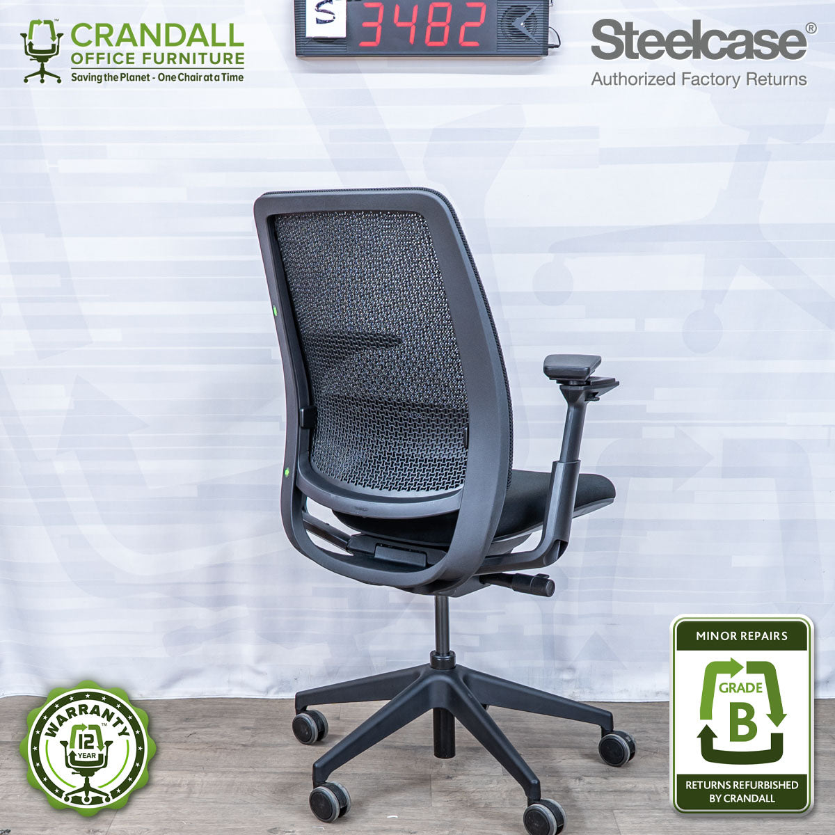 S-3482 - Steelcase Series 2 - Grade B