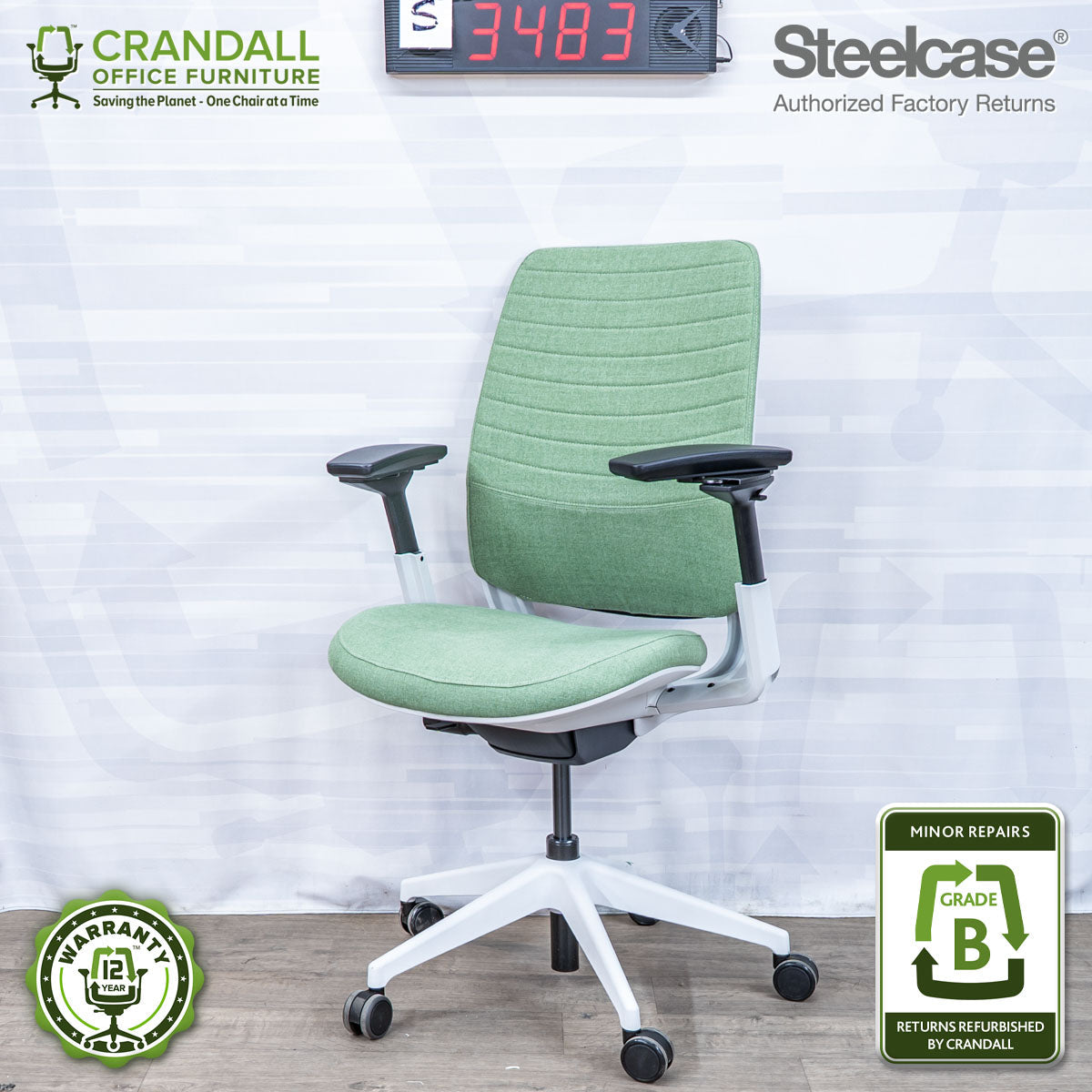 S-3483 - Steelcase Series 2 - Grade B
