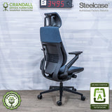 S-3495 - Steelcase Gesture with Headrest - Grade A