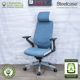 S-3497 - Steelcase Gesture with Headrest - Grade A