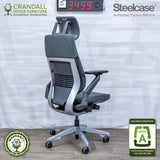 S-3499 - Steelcase Gesture with Headrest - Grade A