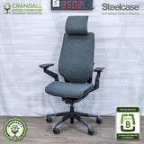 S-3502 - Steelcase Gesture with Headrest - Grade B