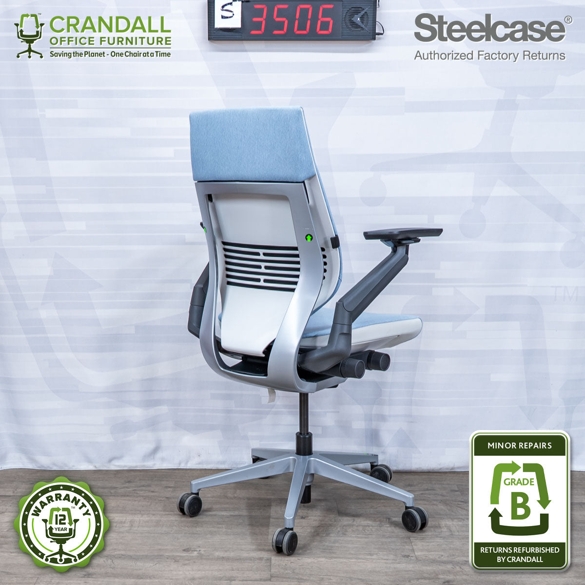 S-3506 - Steelcase Gesture - Grade B