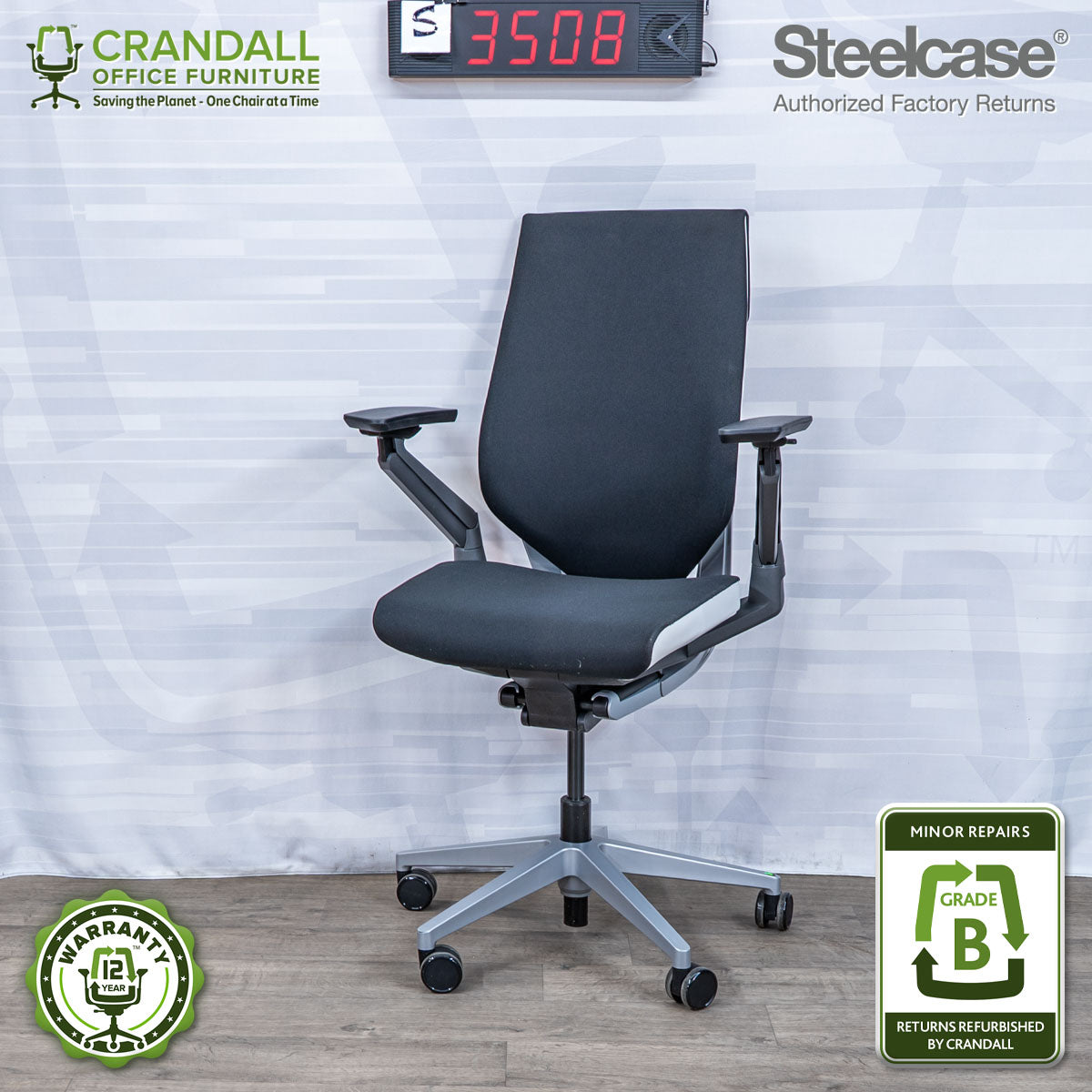 S-3508 - Steelcase Gesture - Grade B