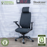 S-3512 - Steelcase Gesture with Headrest - Grade B