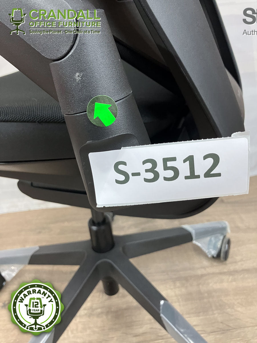 S-3512 - Steelcase Gesture with Headrest - Grade B