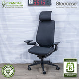 S-3515 - Steelcase Gesture with Headrest - Grade B
