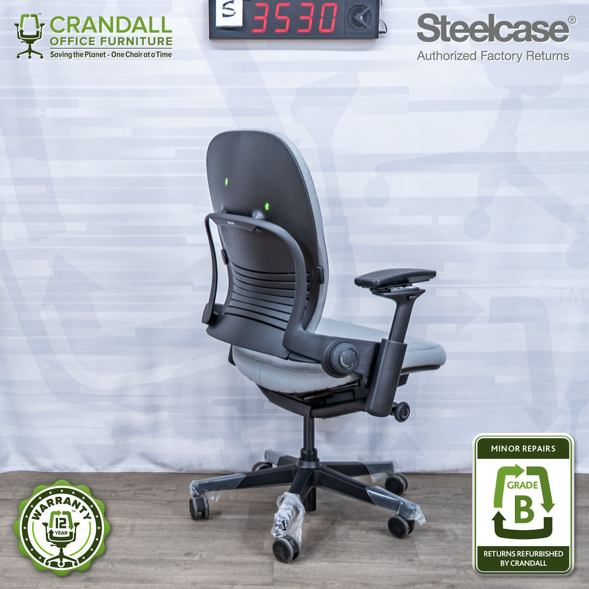 S-3530 - Steelcase Leap Plus - Grade B