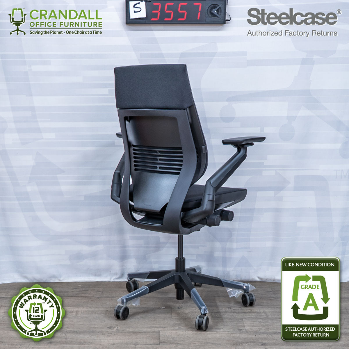 S-3557 - Steelcase Gesture - Grade A