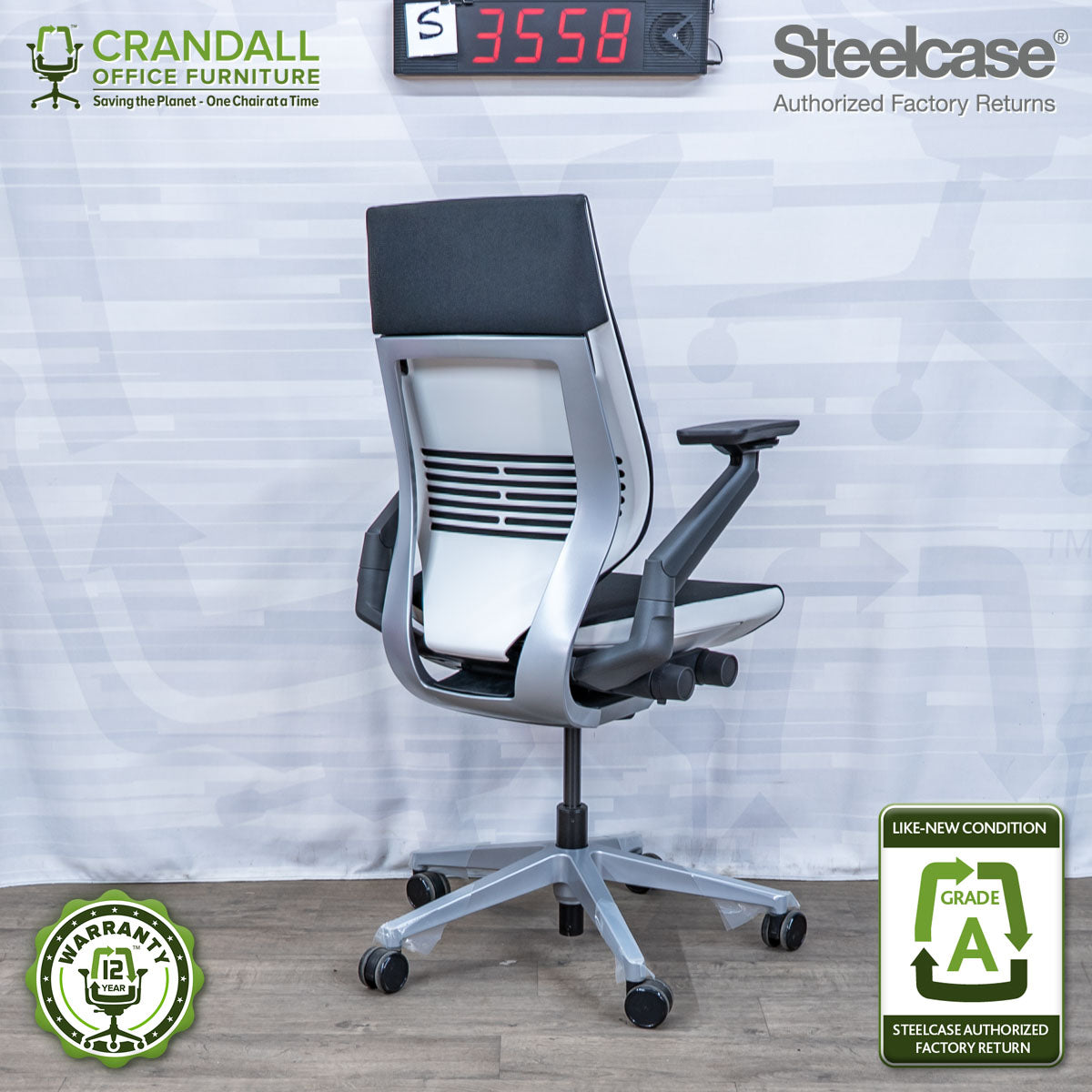 S-3558 - Steelcase Gesture - Grade A
