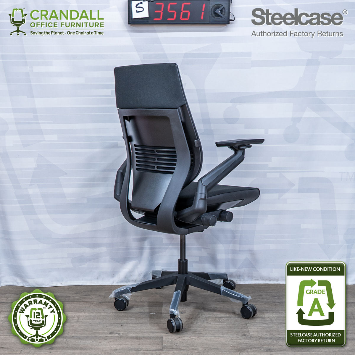 S-3561 - Steelcase Gesture - Grade A