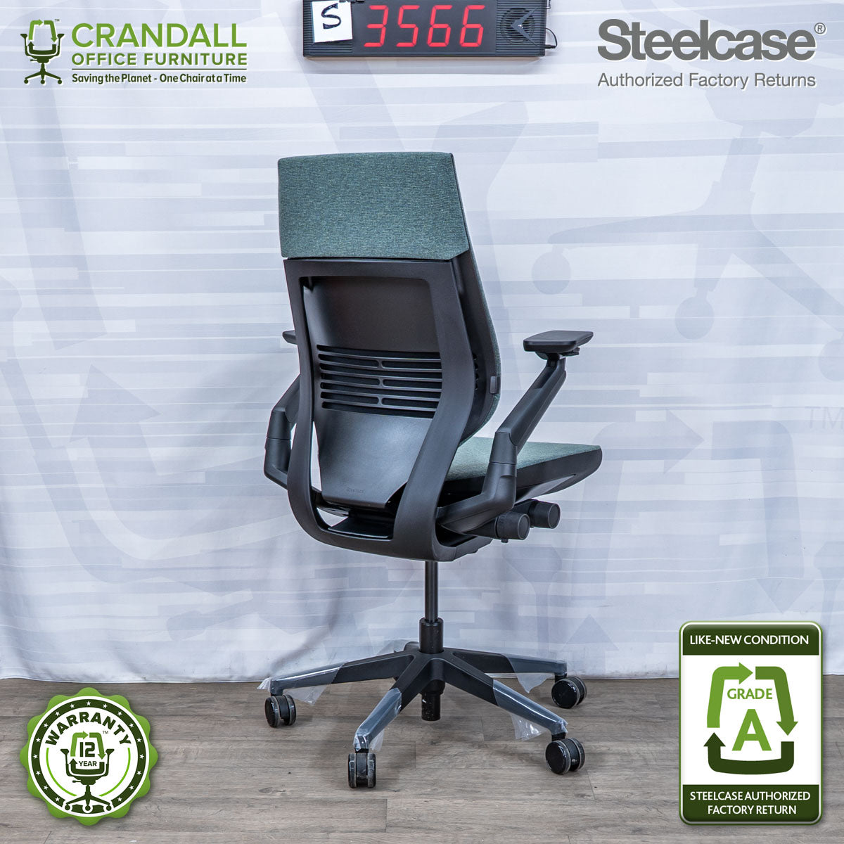 S-3566 - Steelcase Gesture - Grade A