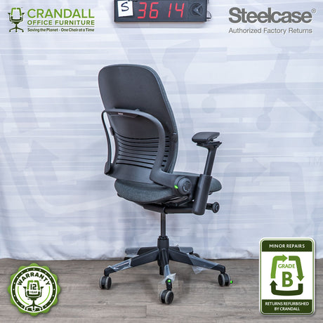 S-3614 - Steelcase V2 Leap - Grade B