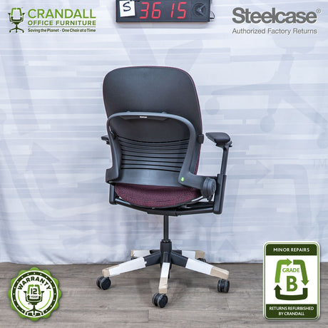 S-3615 - Steelcase V2 Leap - Grade B