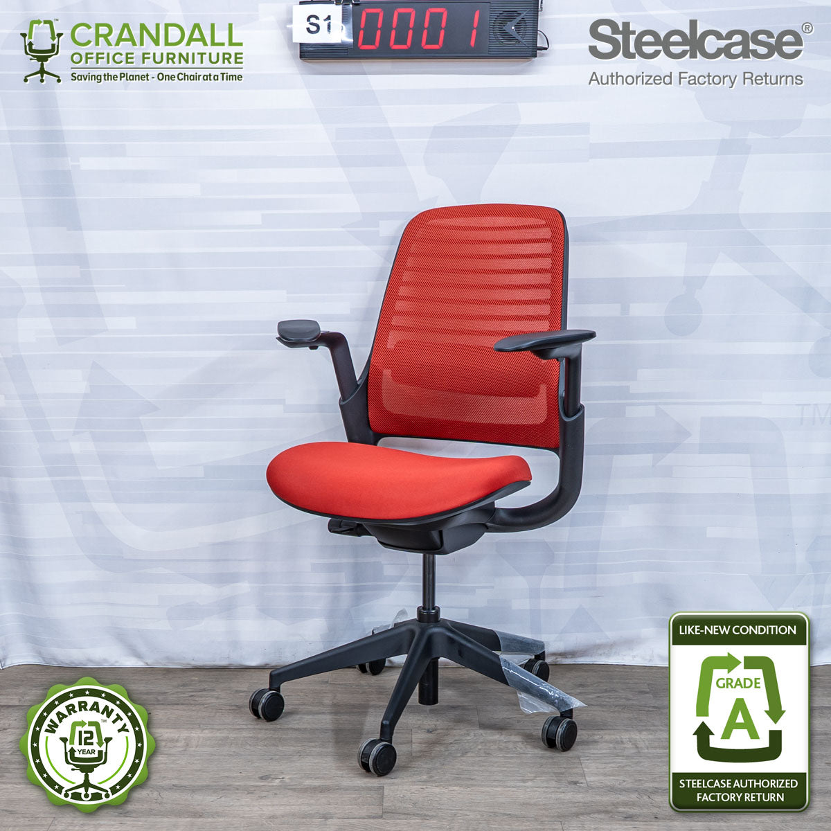 S1-0001 - Steelcase Series 1 - Grade A