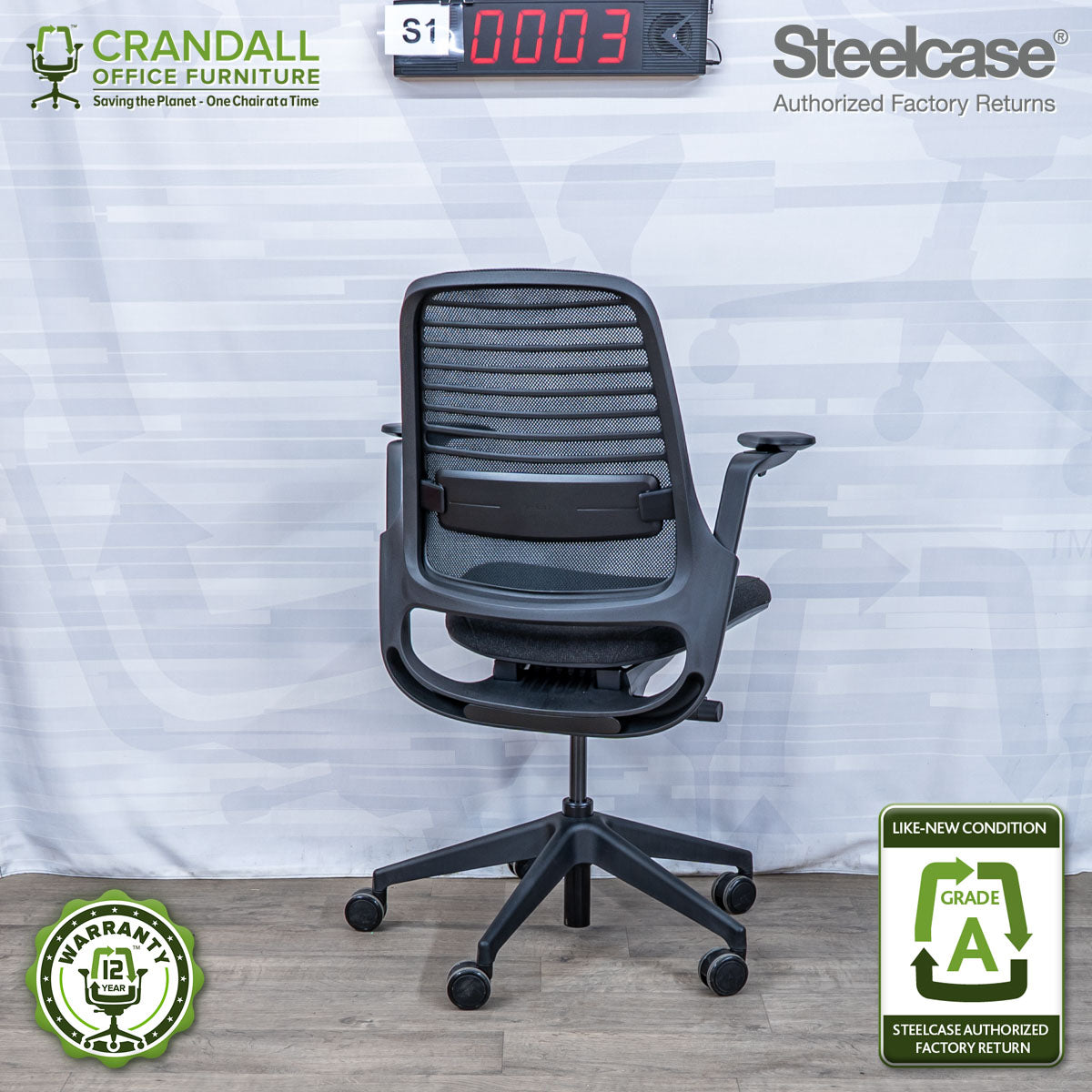 S1-0003 - Steelcase Series 1 - Grade A