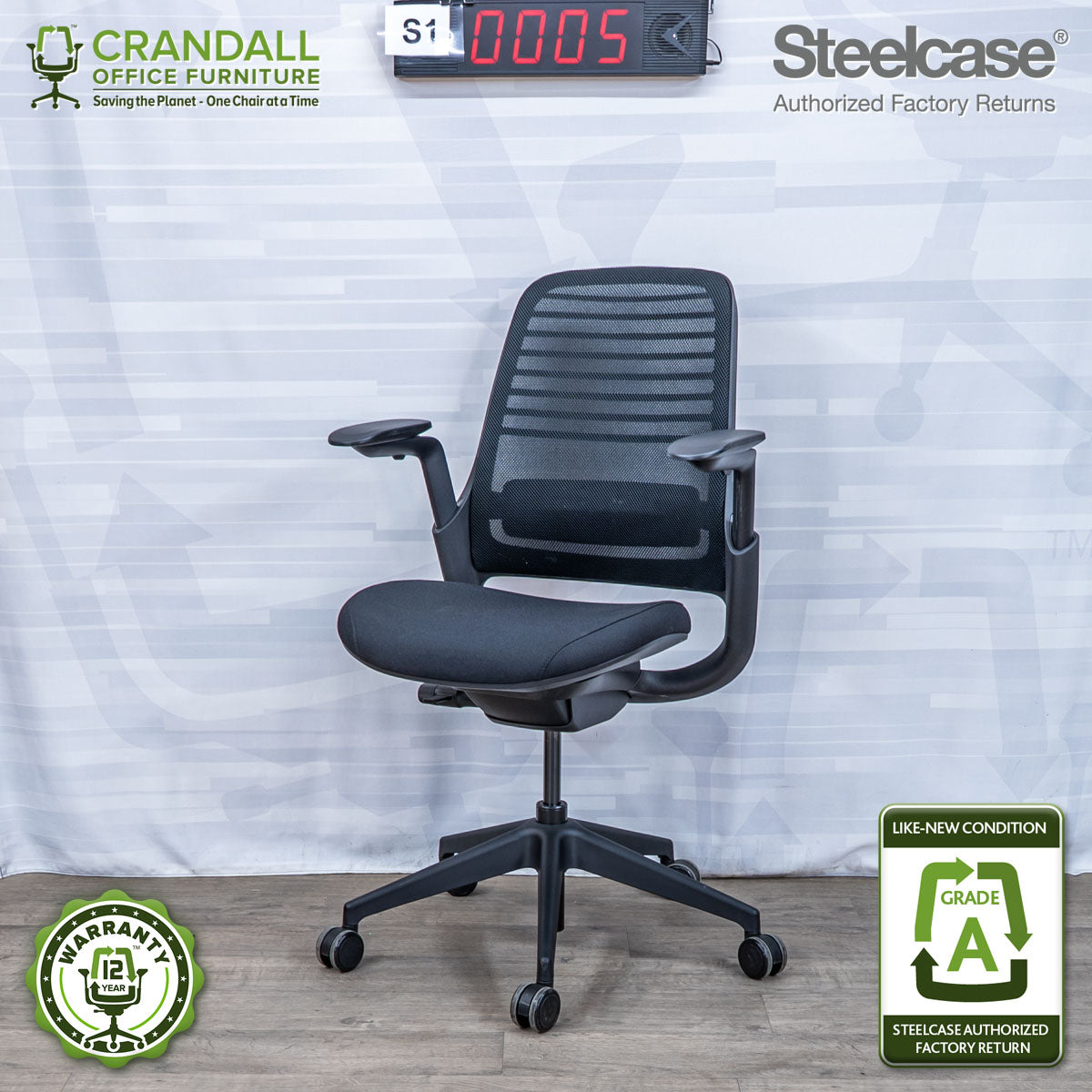 S1-0005 - Steelcase Series 1 - Grade A