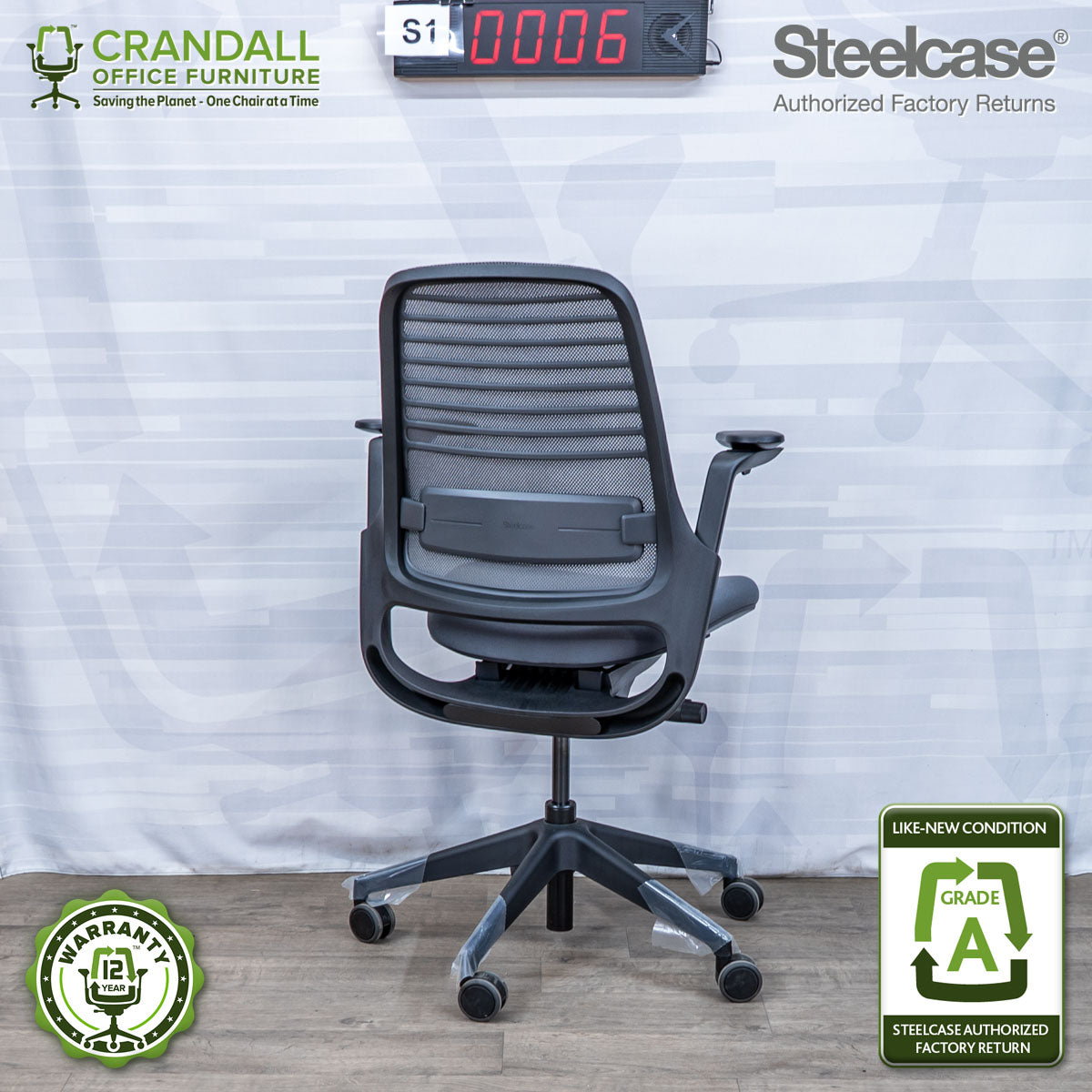 S1-0006 - Steelcase Series 1 - Grade A