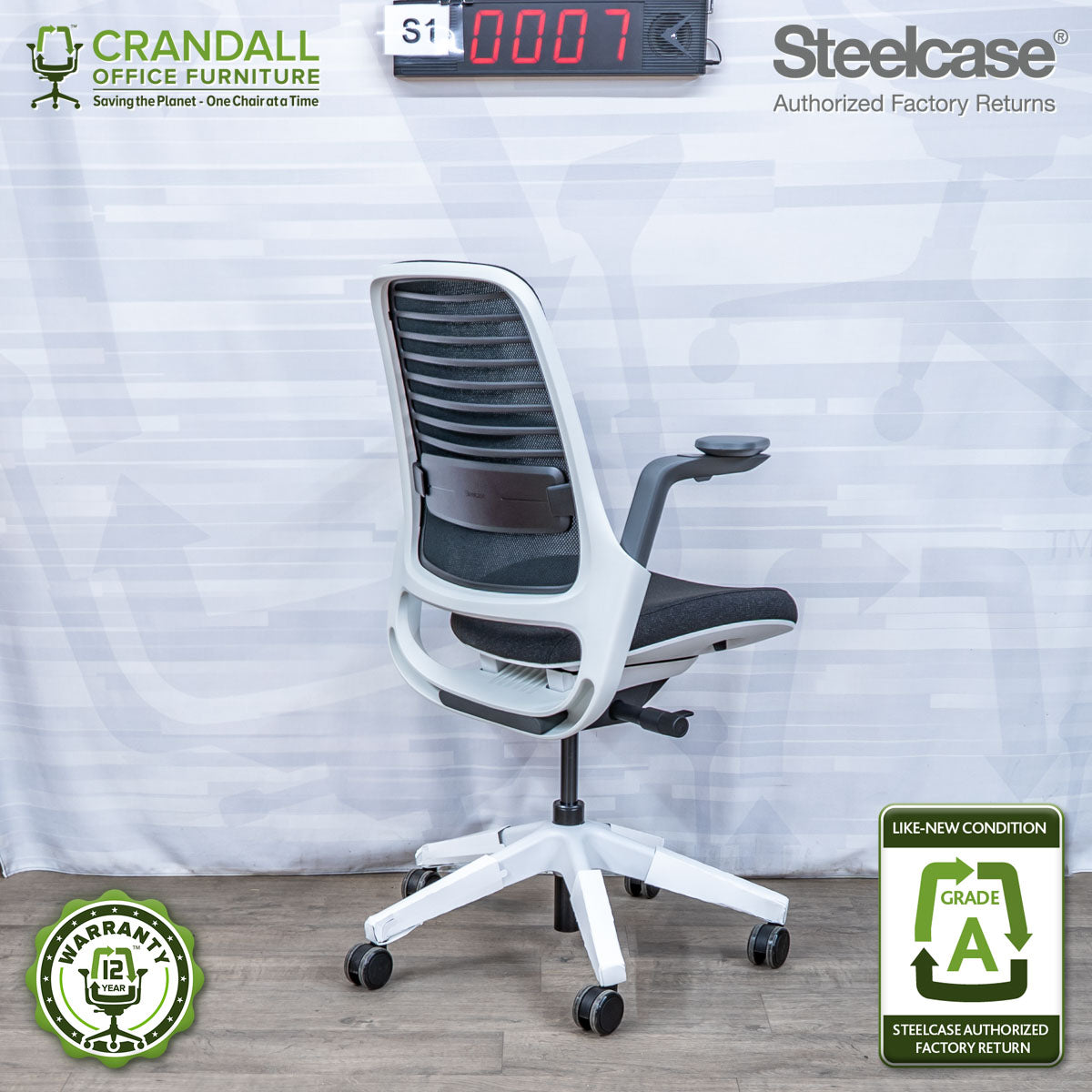 S1-0007 - Steelcase Series 1 - Grade A