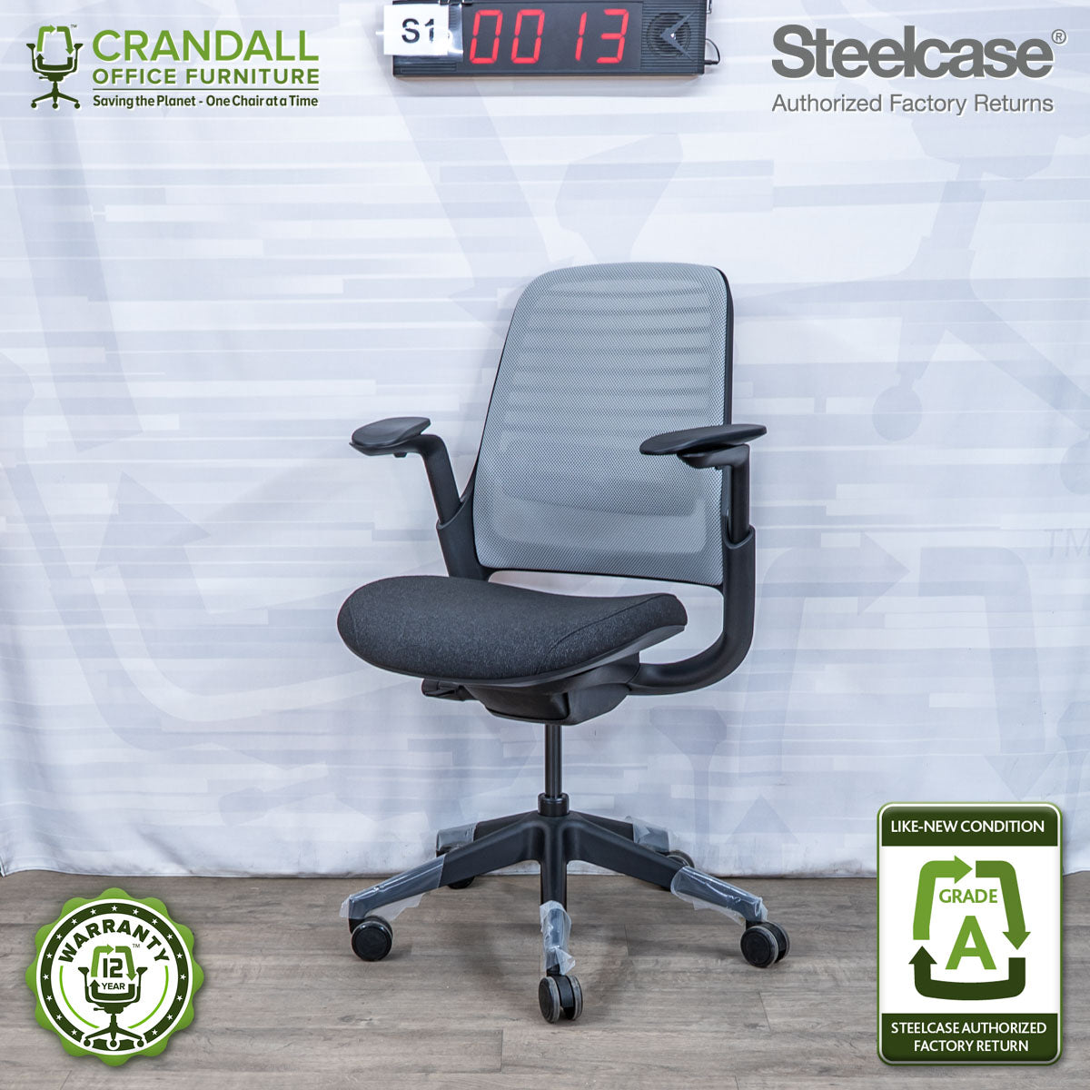 S1-0013 - Steelcase Series 1 - Grade A