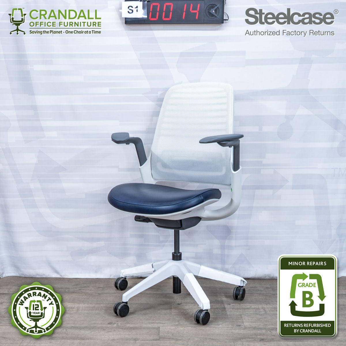 S1-0014 - Steelcase Series 1 - Grade B