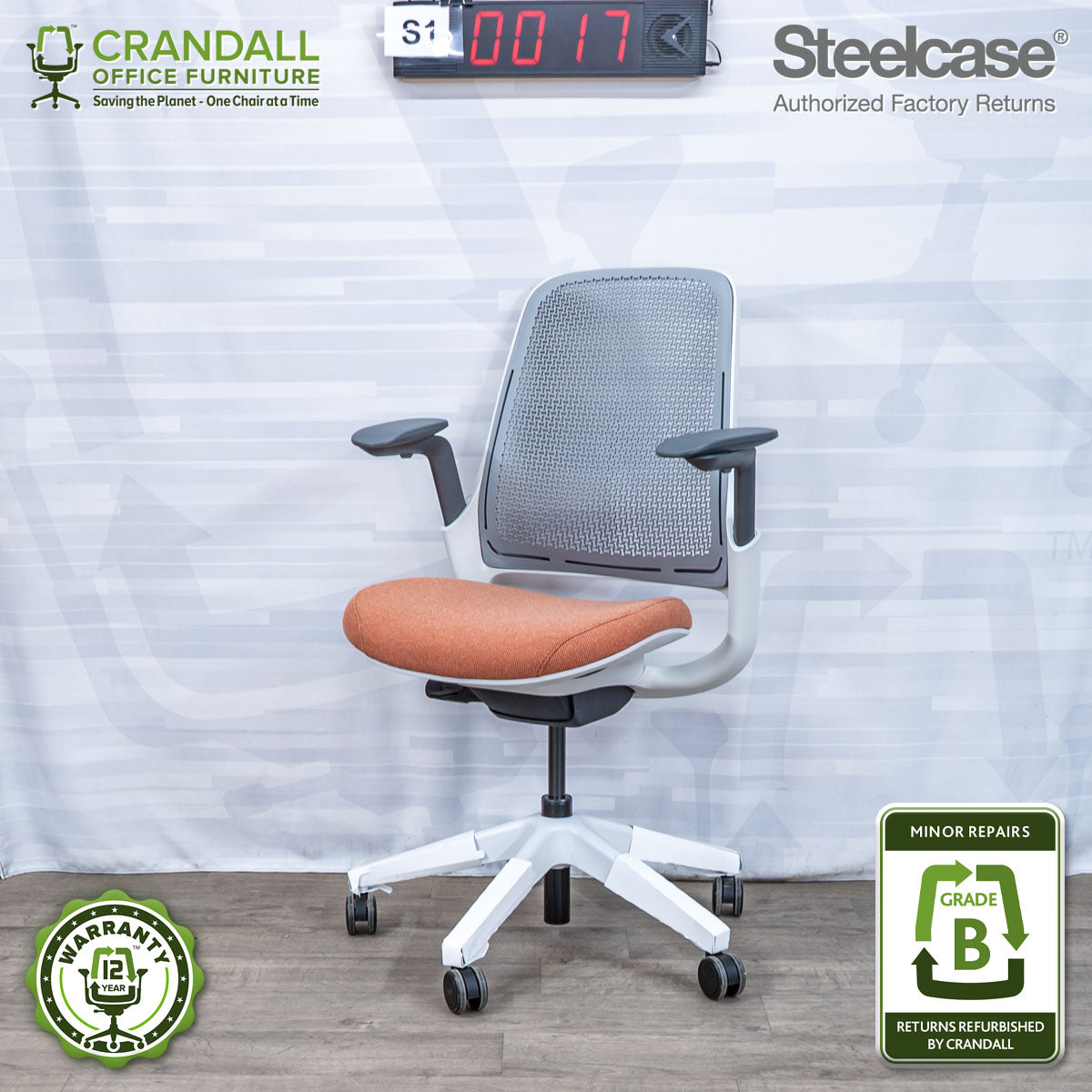 S1-0017 - Steelcase Series 1 - Grade B