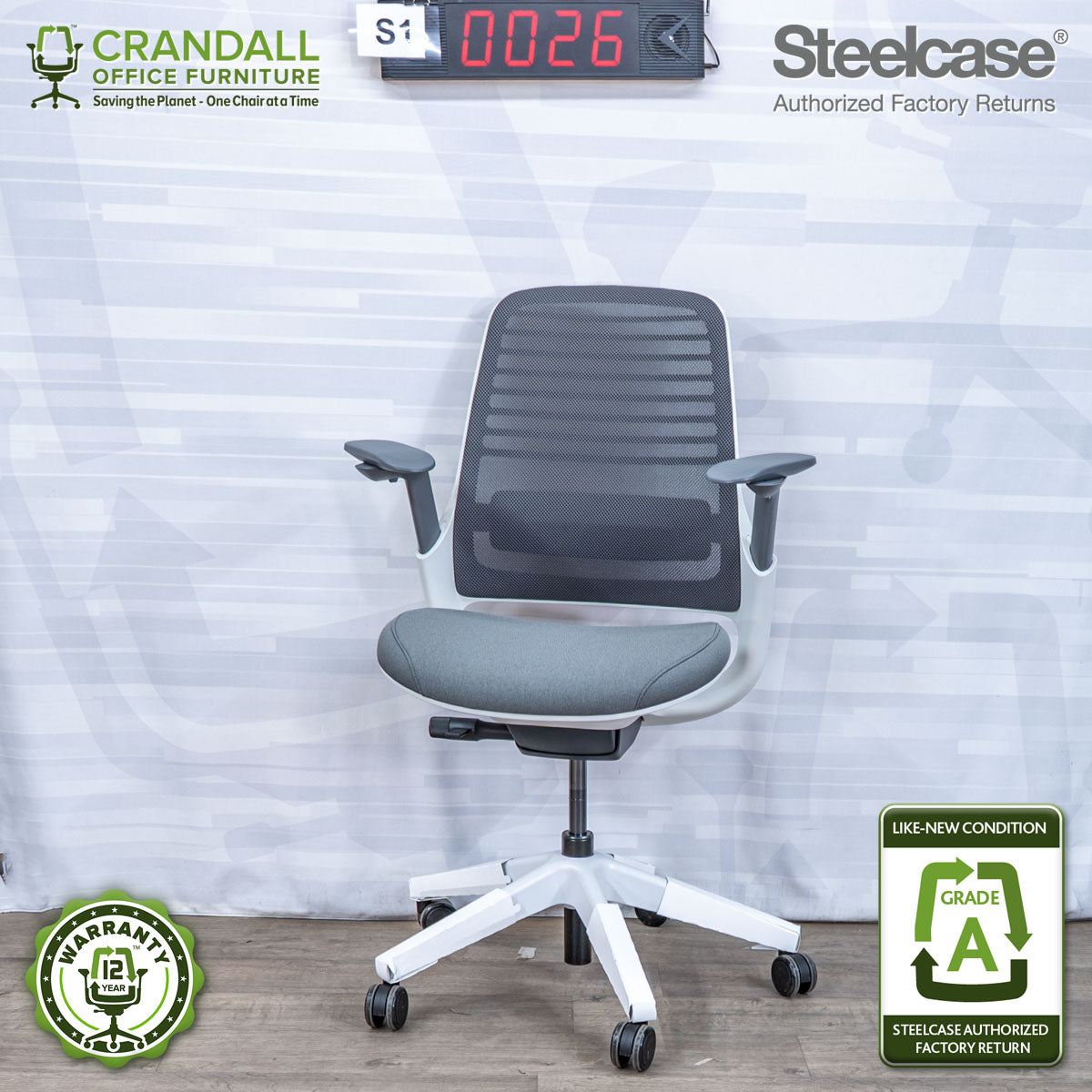 S1-0026 - Steelcase Series 1 - Grade A