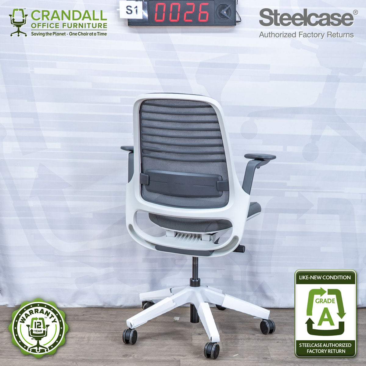 S1-0026 - Steelcase Series 1 - Grade A
