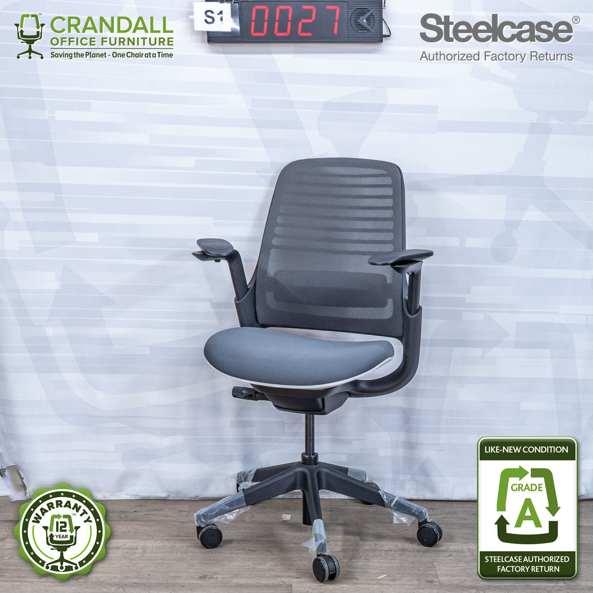 S1-0027 - Steelcase Series 1 - Grade A