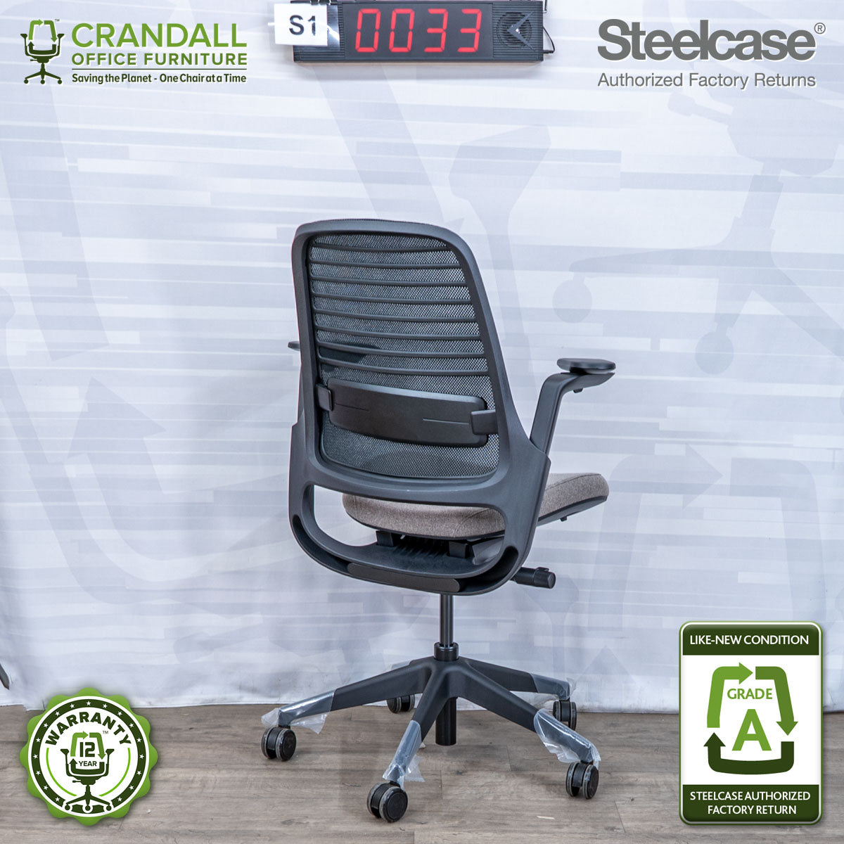 S1-0033 - Steelcase Series 1 - Grade A