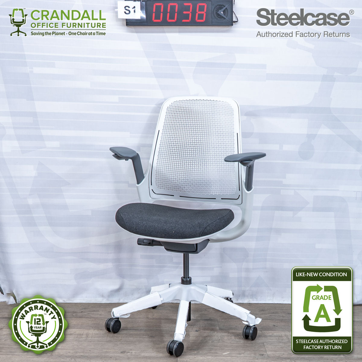 S1-0038 - Steelcase Series 1 - Grade A
