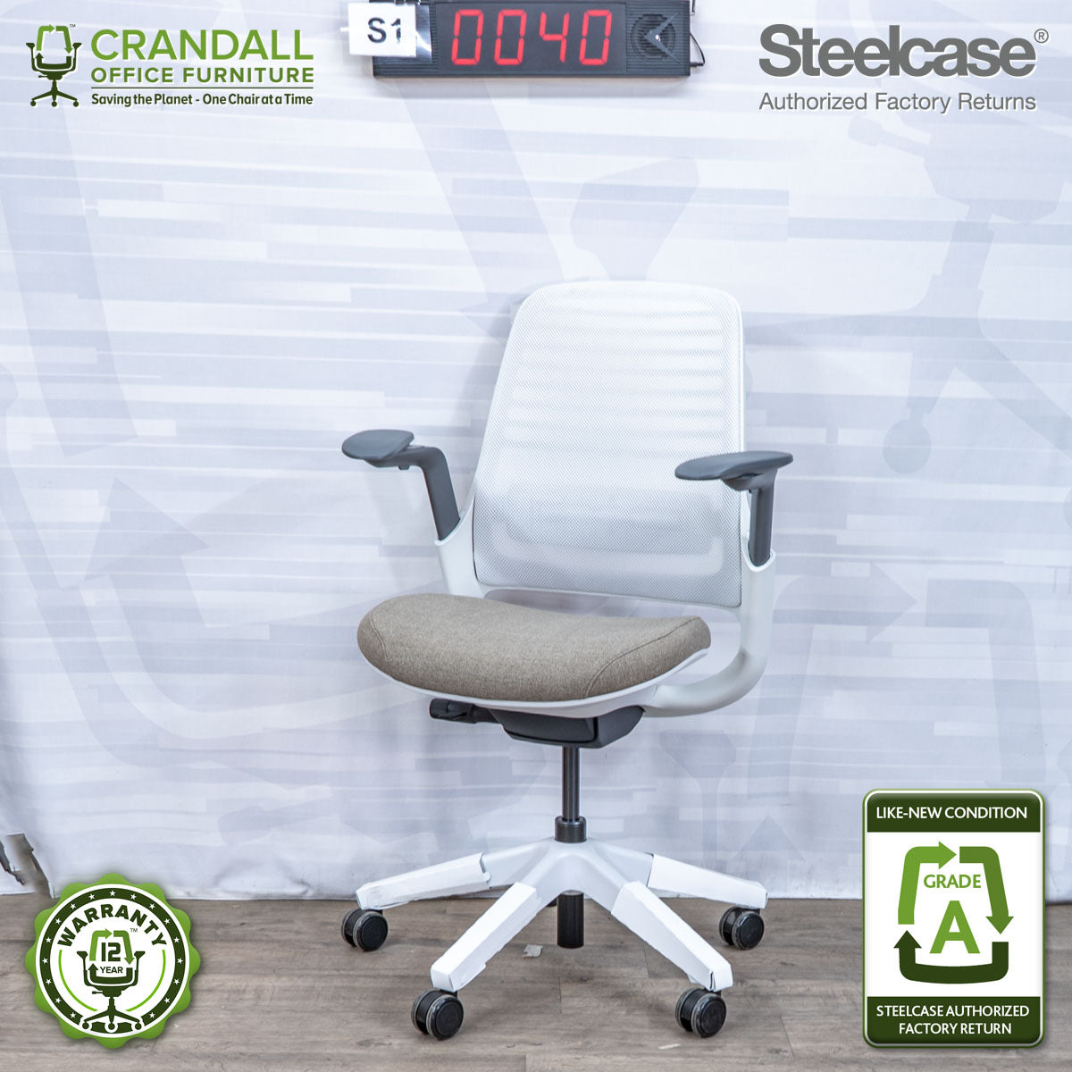 S1-0040 - Steelcase Series 1 - Grade A
