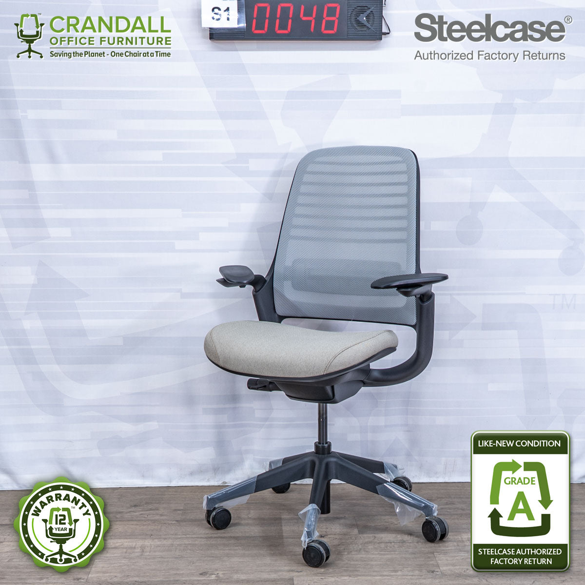 S1-0048 - Steelcase Series 1 - Grade A