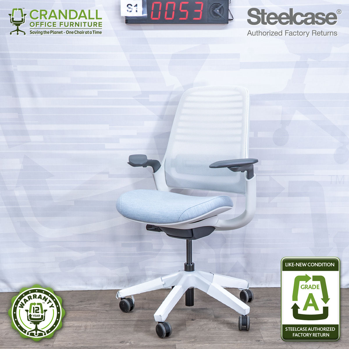 S1-0053 - Steelcase Series 1 - Grade A