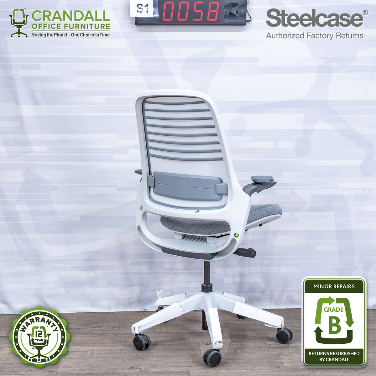 S1-0058 - Steelcase Series 1 - Grade B