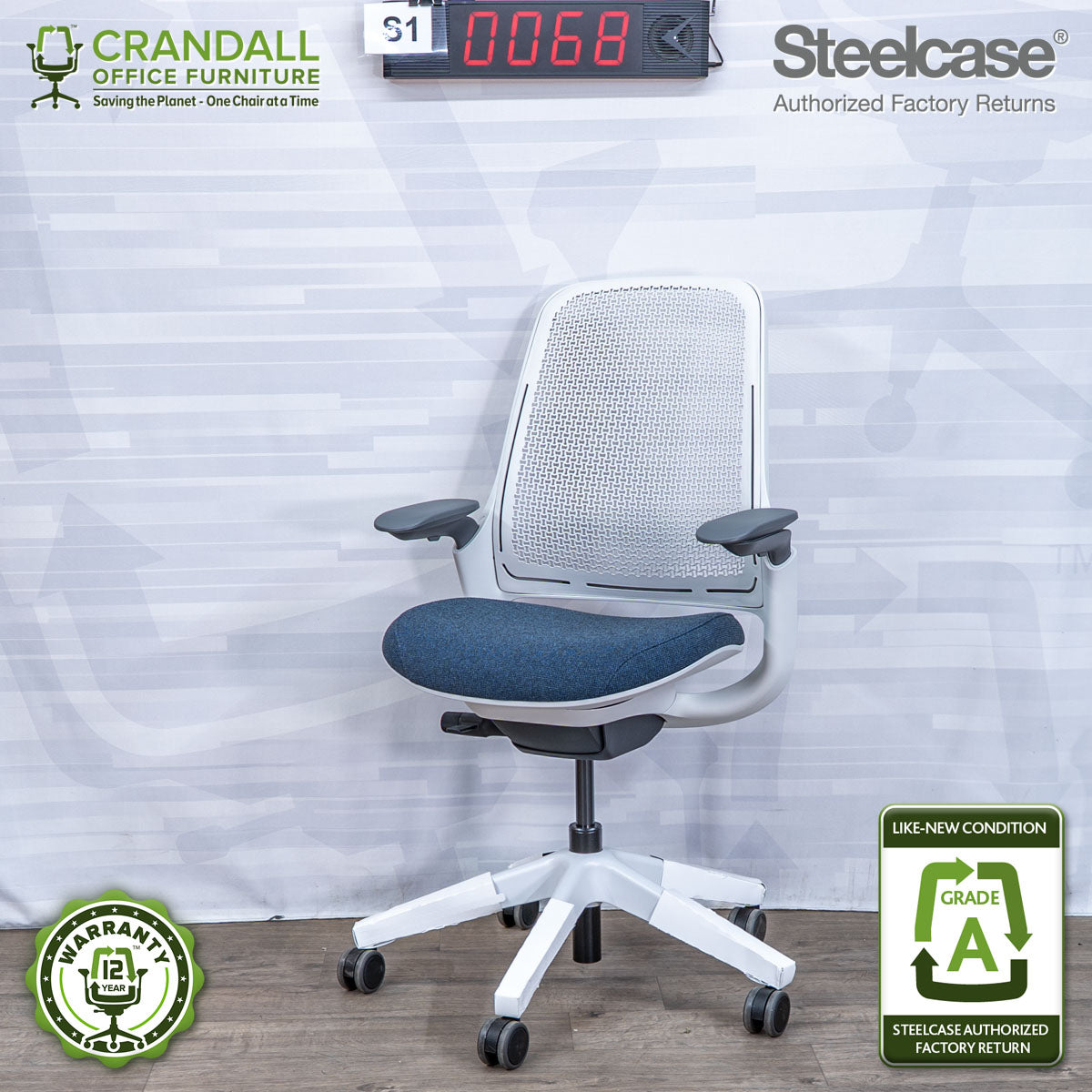 S1-0068 - Steelcase Series 1  - Grade A