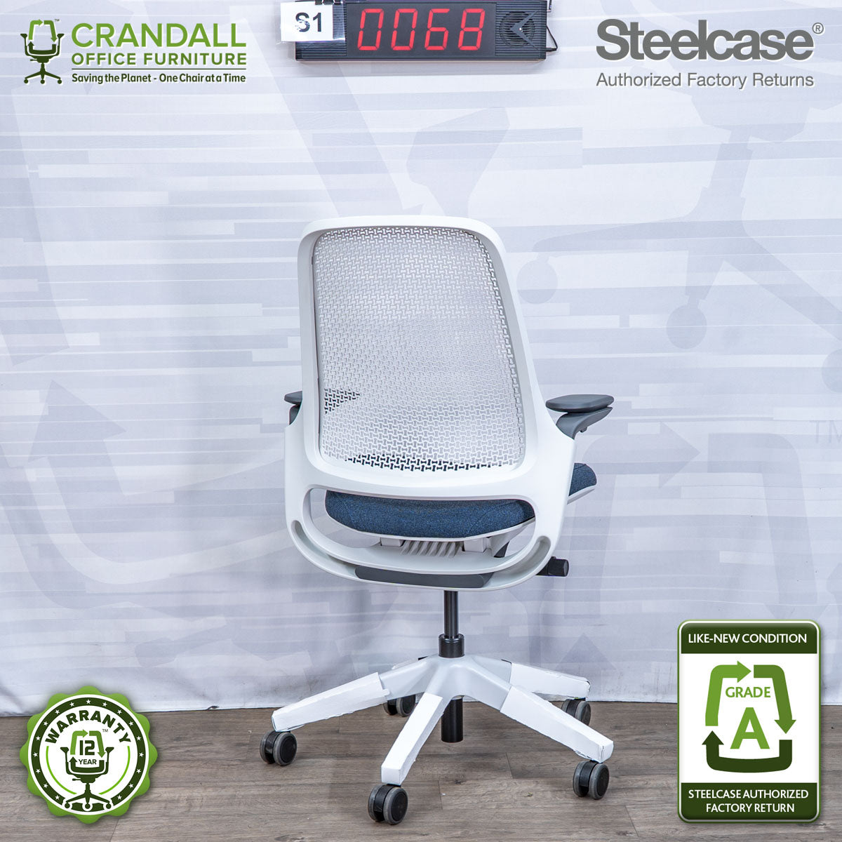 S1-0068 - Steelcase Series 1  - Grade A