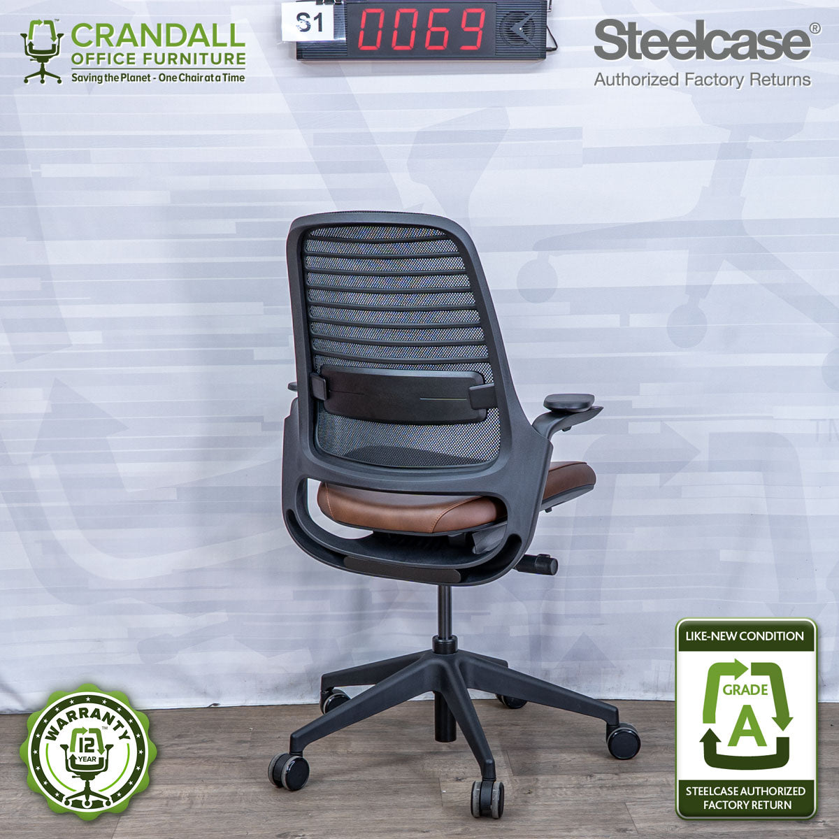 S1-0069 - Steelcase Series 1  - Grade A