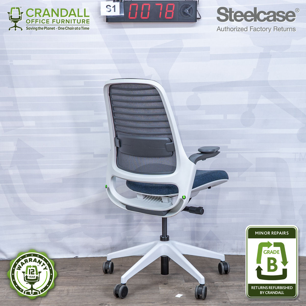 S1-0078 - Steelcase Series 1  - Grade B