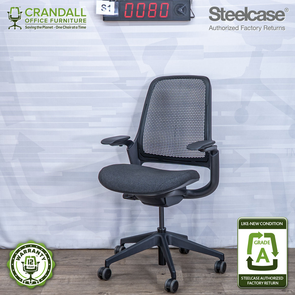 S1-0080 - Steelcase Series 1  - Grade A