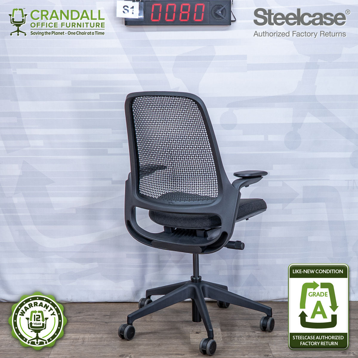 S1-0080 - Steelcase Series 1  - Grade A