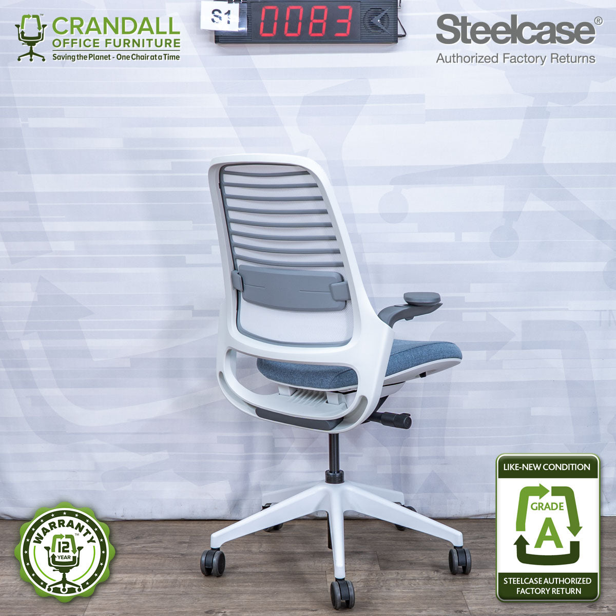 S1-0083 - Steelcase Series 1  - Grade A