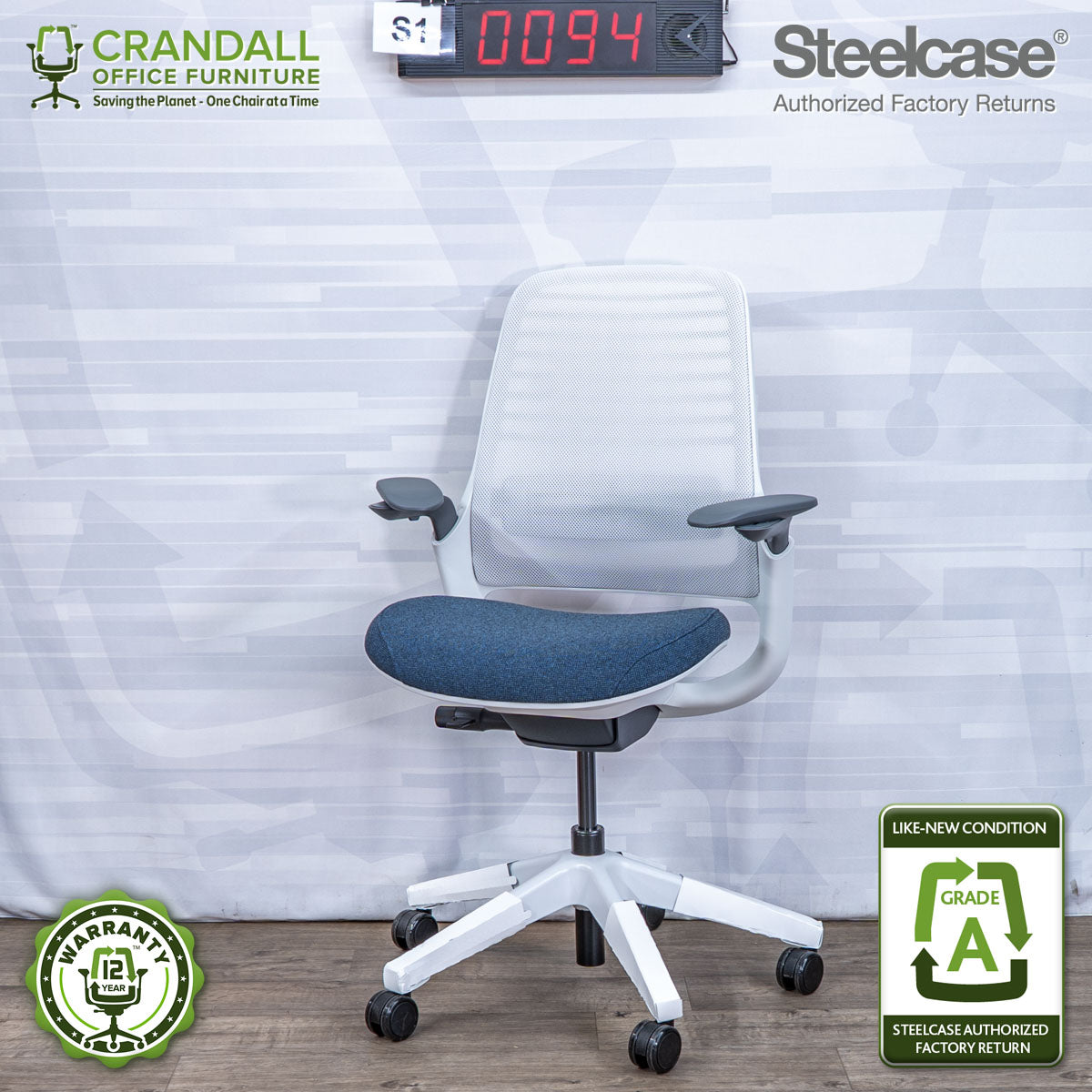 S1-0094 - Steelcase Series 1  - Grade A