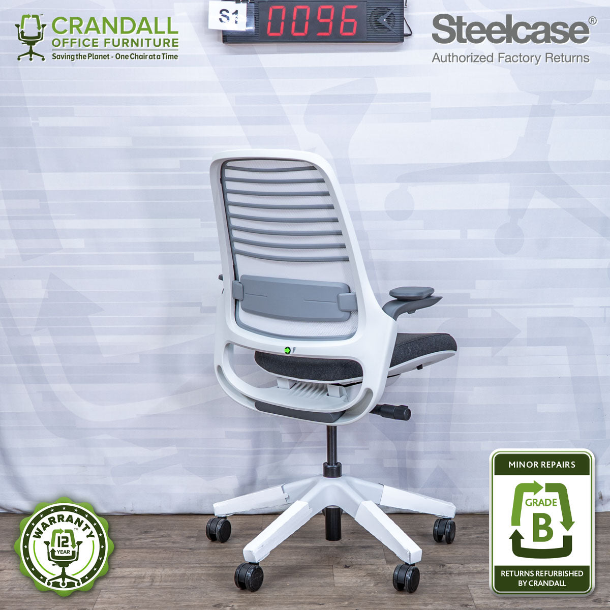S1-0096 - Steelcase Series 1  - Grade B