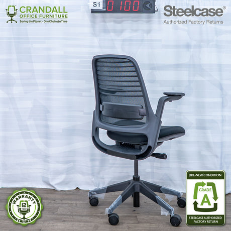 S1-0100 - Steelcase Series 1  - Grade A