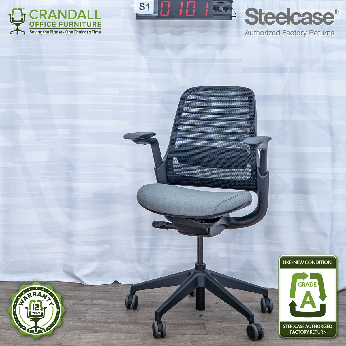 S1-0101 - Steelcase Series 1  - Grade A