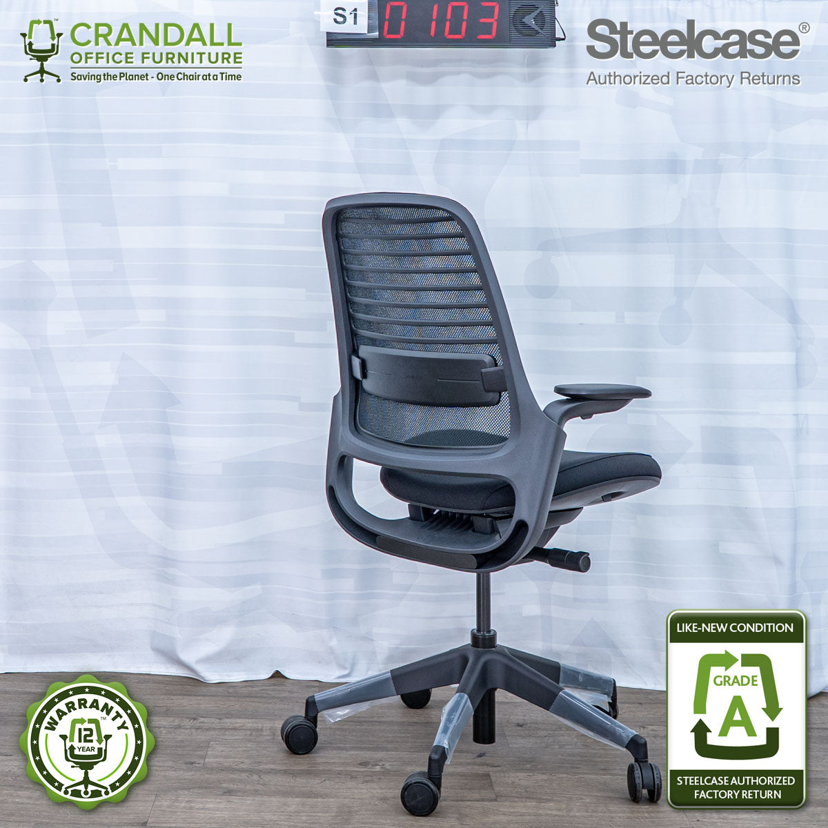S1-0103 - Steelcase Series 1  - Grade A