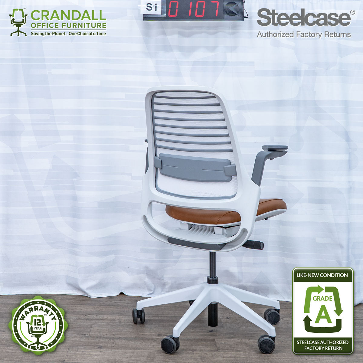S1-0107 - Steelcase Series 1  - Grade A